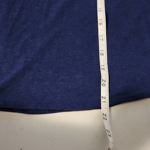 Universal Thread Blue Relaxed Sleeveless Tank Top - Picture 6 of 6